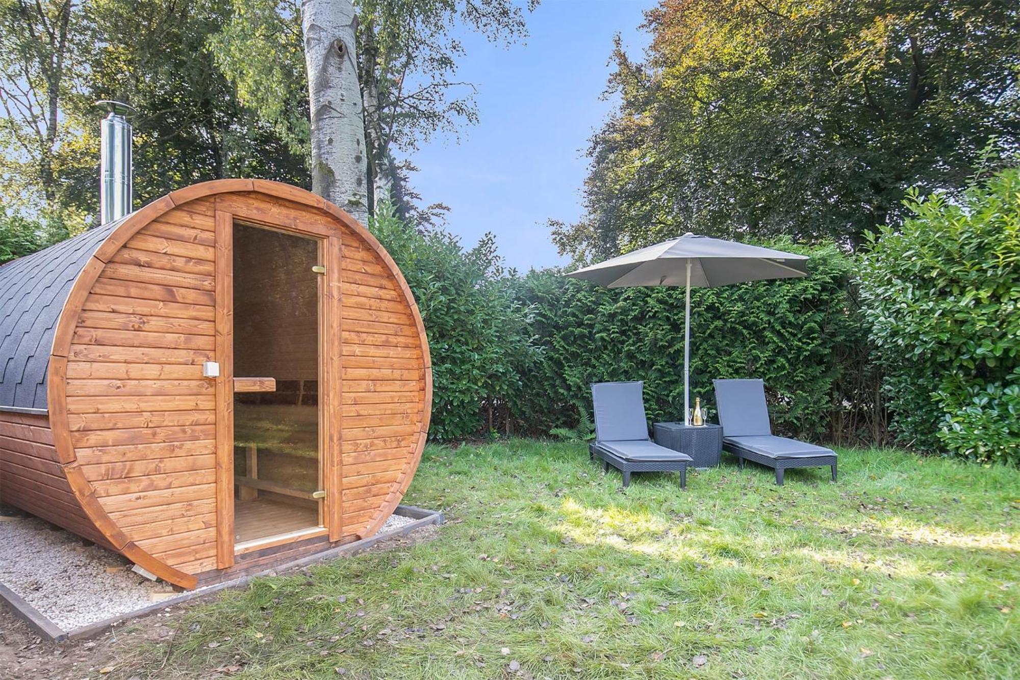 Veluwe Vakanties Chalets With Private Barrel Sauna - With Pool Bar And Restaurant Facilities In The Veluwe National Park Putten Zewnętrze zdjęcie